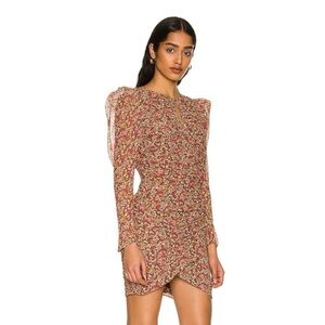 Bardot Floral Long Sleeve Dress